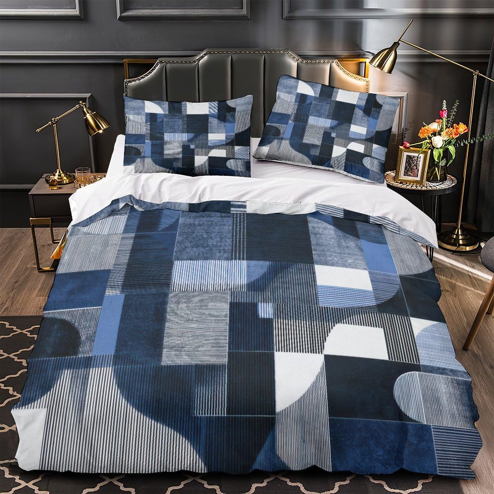Parure de lit 3D art abstrait 200x200 pour chambre d'enfant