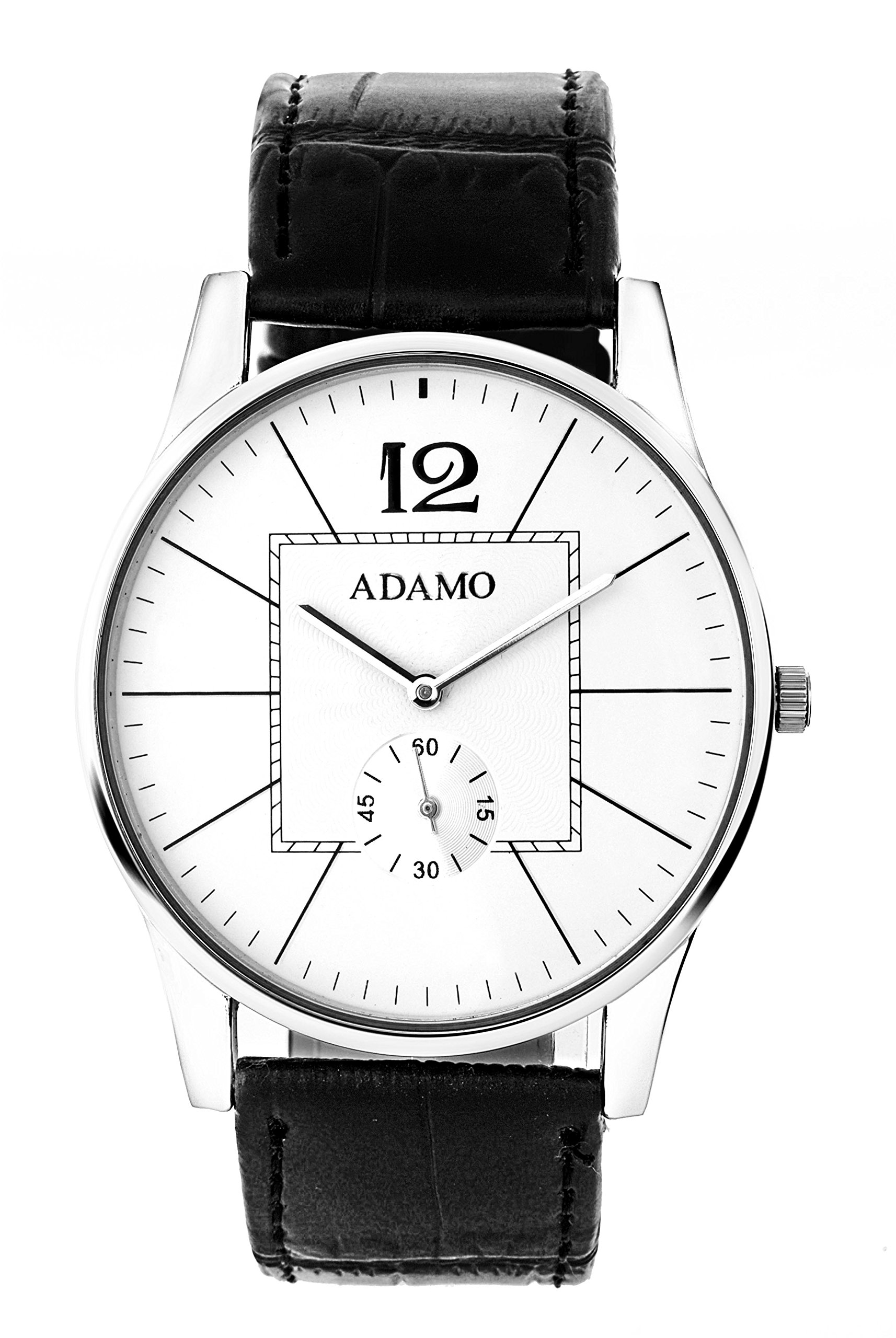 ADAMO Geneva White Dial Mens & Boys Watch AD94SL01-1 (B01MQV7EP0) Amazon Price History, Amazon Price Tracker