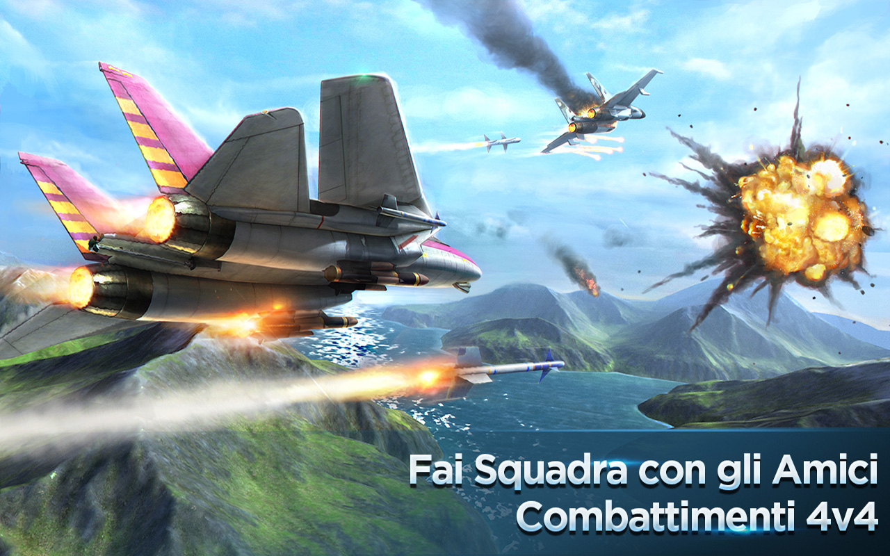 Modern Air Combat Team Match app su Amazon Appstore