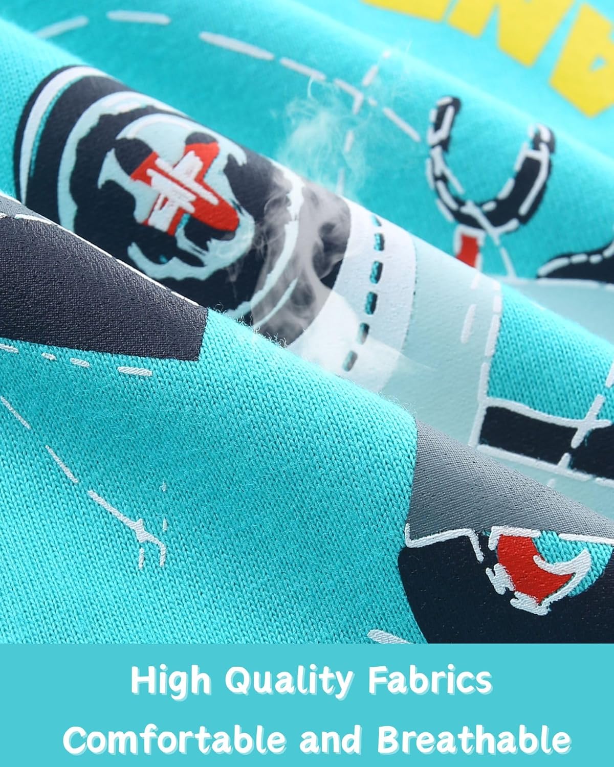 Toddler Baby Boy Summer Outfit Kids Cotton Printed Clothes Casual Short Sleeve Shirt Pants Set - Image 6