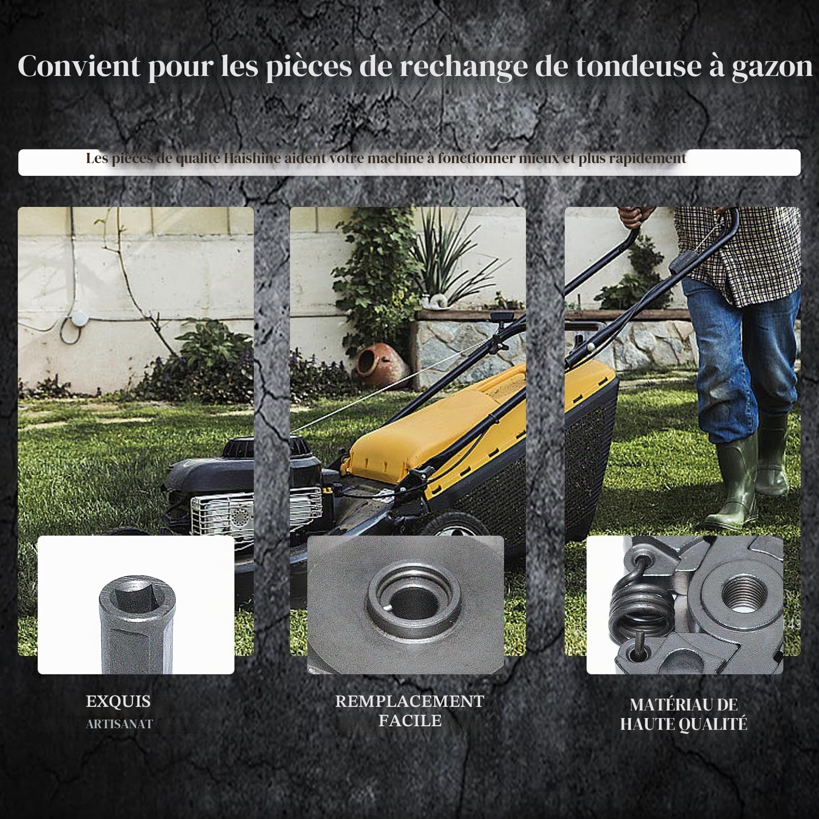 Kit de Tambour D'embrayage pour Stihl FS38 FS40 FS45 FS46 FS50 FS55 FS56 FS70 Débroussailleuse, Remplacement pour 41401602005, avce Embrayage, Disque Passif