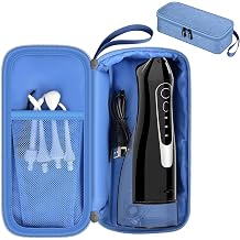 Case Compatible with COSLUS/Nicwell/Leominor/Bitvae | Water Dental Flosser Teeth Pick Cordless Irrigator Case, Carrying Storage Holder, Blue Bag Only