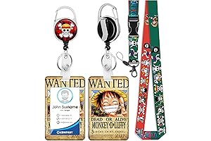 Akkya Anime Badge Holder: Secure Your Style with Cutesy Cartoon Fun