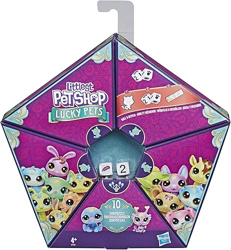 Miniatura 2 de Littlest Pet Shop Lucky Pets Fortune Crew Surprise - Juguete sorpresa para mascotas, 150+ para coleccionar, a partir de 4 años