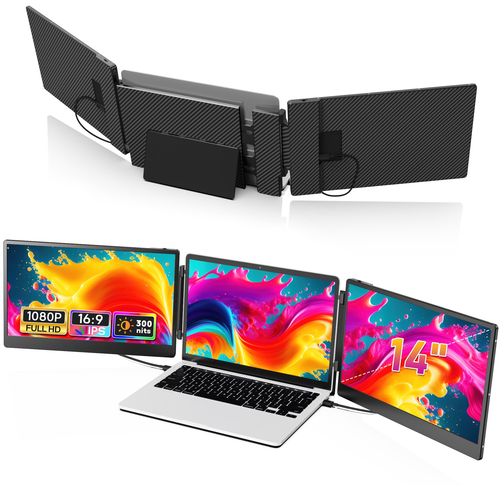 PIPOPAD Laptop Screen Extender, 14