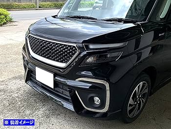 デリカD5MC前フォグランプベゼル(フォグランプカバー)チッピング塗装2個セット デリカD5MC前フォグランプベゼル(フォグランプカバー)チッピング