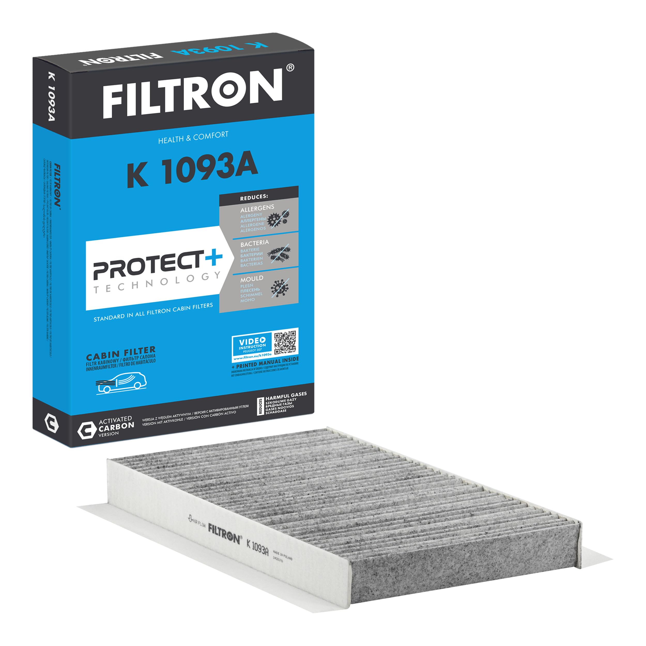 Fits FILTRON K 1093A Filter, interior air  ⭐UK Stock⭐