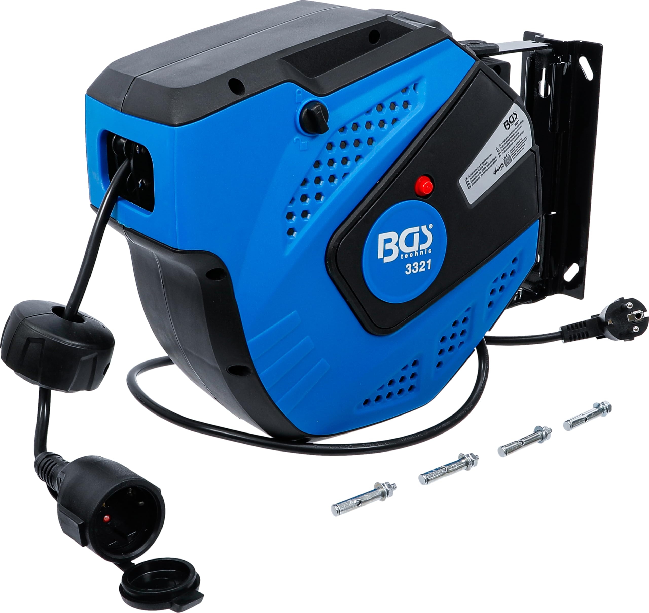 BGS 3321 | Enrollador de cable automático | 15 m