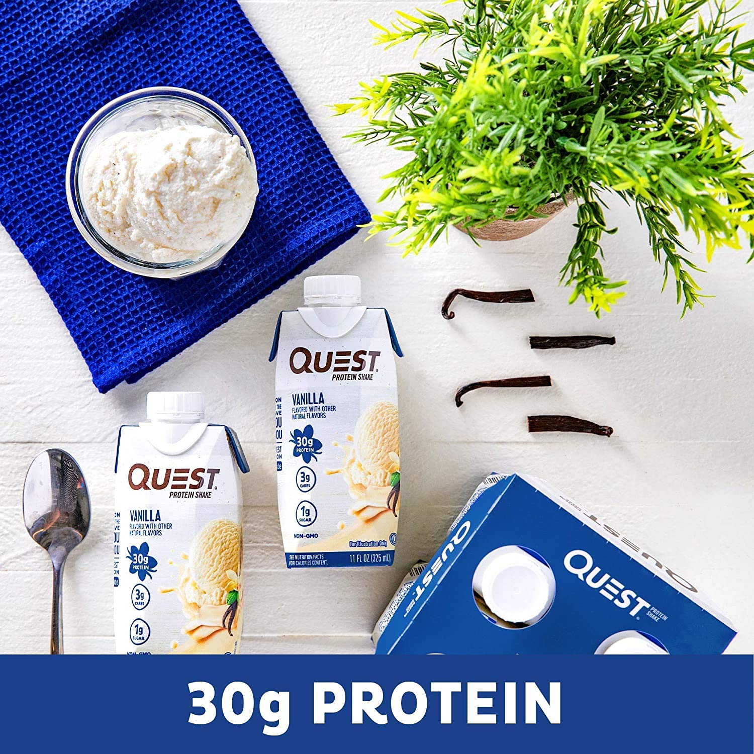 Quest Nutrition Ready to Drink Protein Shake, High Protein, Low Carb