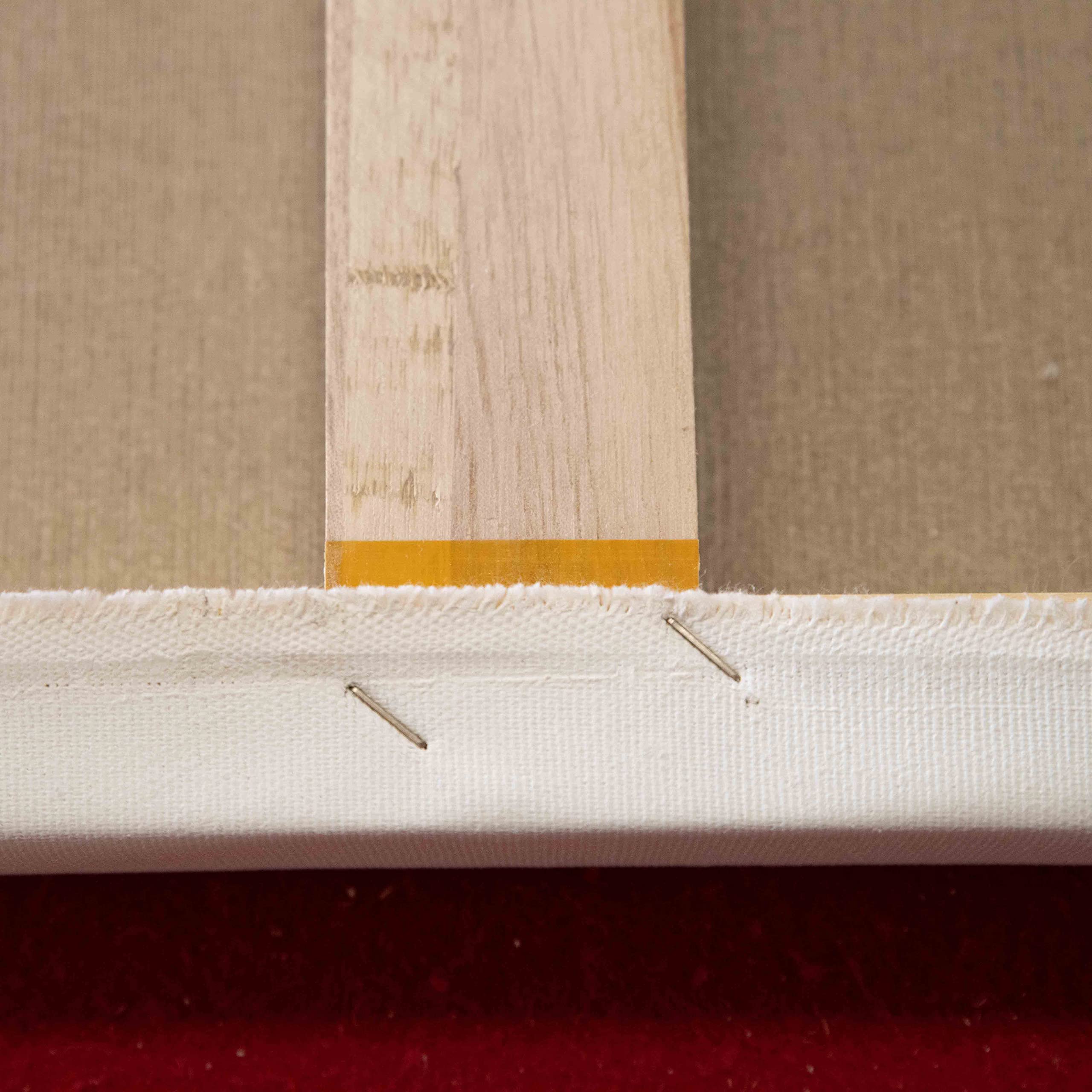 Lupia - Set Tele Gallery Bianche per Pittura | Telaio in Legno di Ayous Leggero e Resistente spessore 2 cm | Ideale per Artisti e Principianti | 100% Cotone 300 gr/mq, Cotone 60x60 cm - 2 pezzi