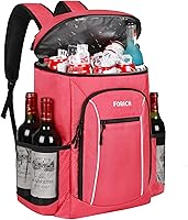 Vista 1 de FORICH Mochila térmica aislada, ligera, suave, a prueba de fugas, para hombres y mujeres, para almorzar, trabajo, picnic, playa, camping