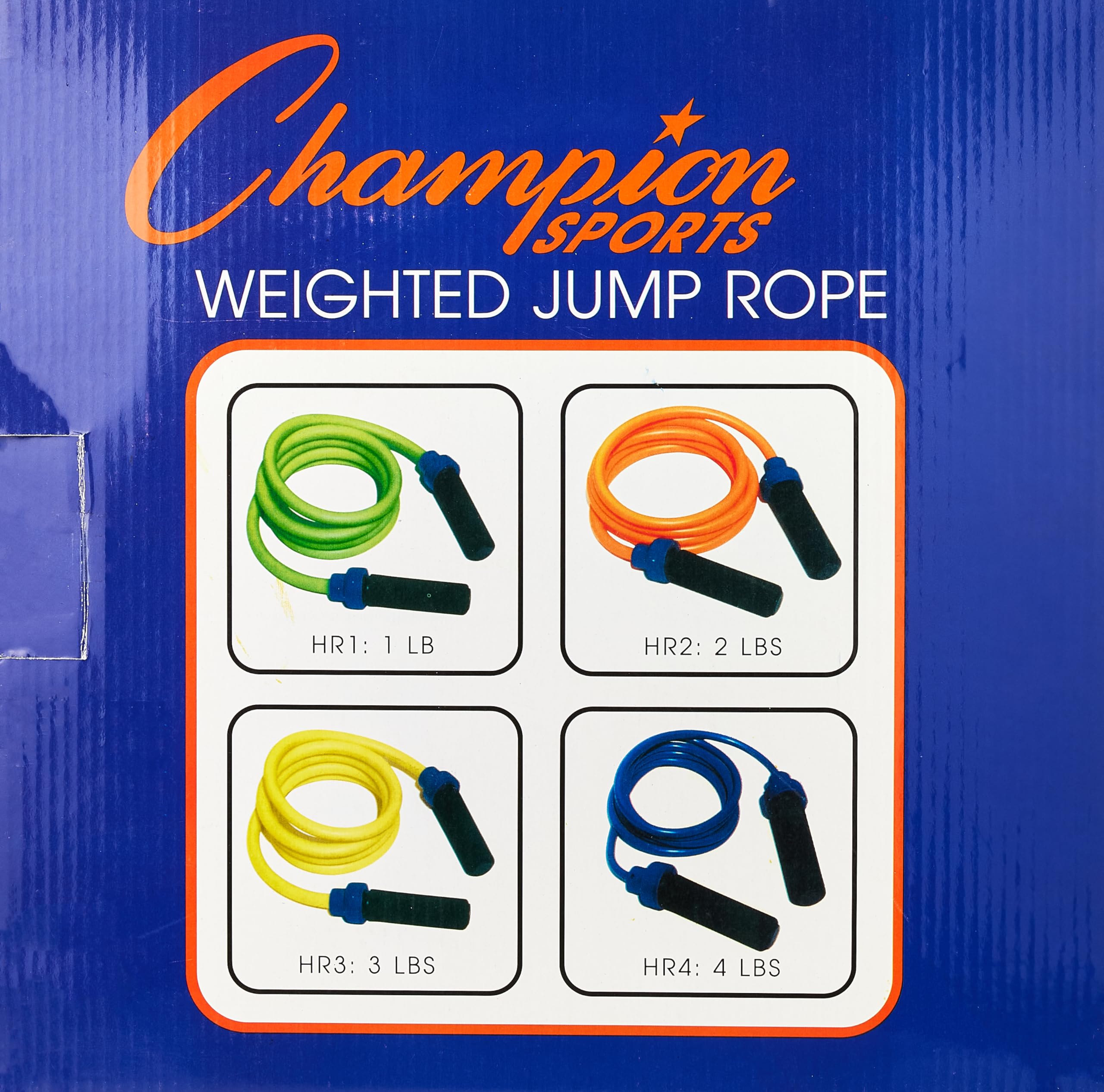 Champion Sports Cuerda de saltar con peso.
