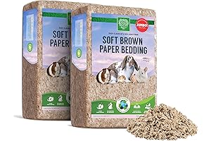 Small Pet Select Natural Paper Bedding: Soft, Odor-Controlling Paper Bedding for Your Guinea Pig
