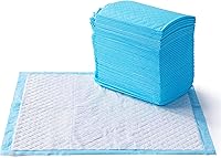 Vista 6 de Yaxa Basics Almohadillas absorbentes para cachorros extra grandes, a prueba de fugas, de secado rápido, 28 x 34 pulgadas, paquete de 50, azul