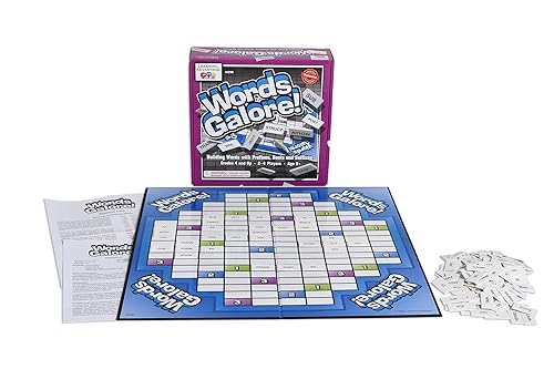 Learning Advantage 6298 Words Galore! Juego, Grado: 4, 16.5" de altura, 1.25" de ancho, 8" de largo