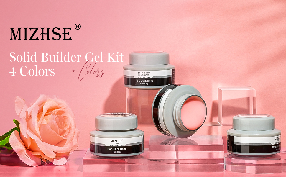 Amazon.com: MIZHSE Solid Builder Gel, Nail Sculpture Gel Non