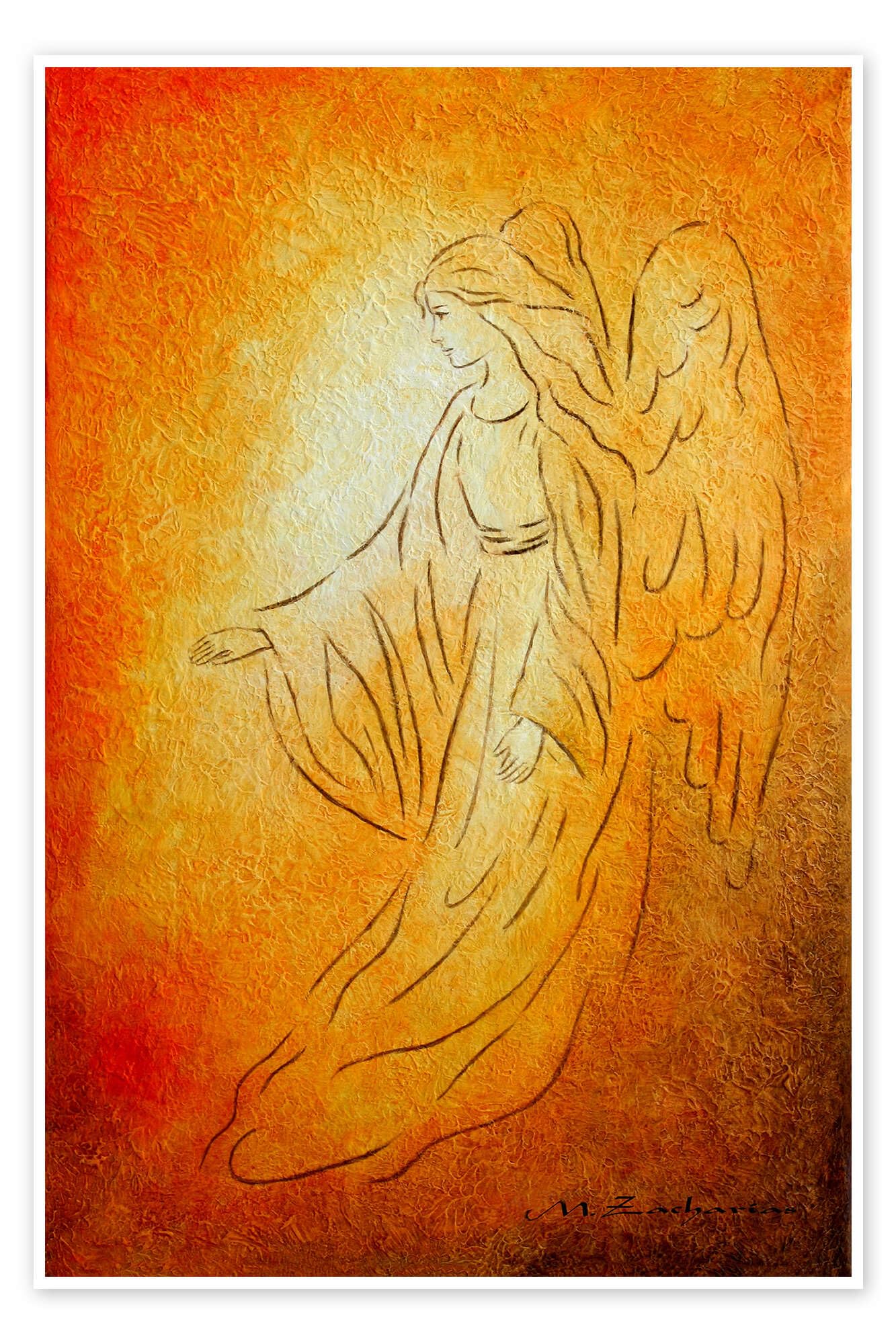Angel of healing Plakat