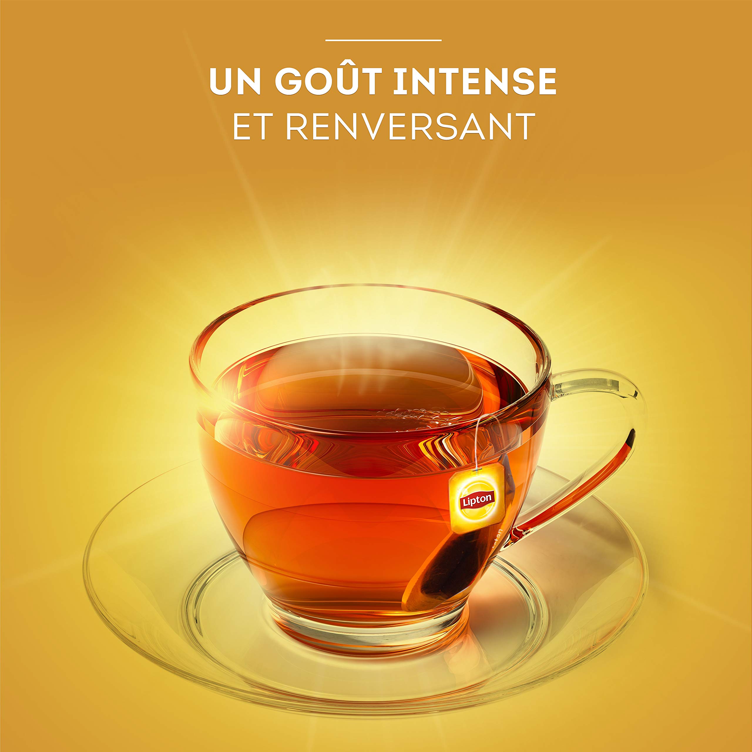 Lipton Thé 5 Fruits Rouges, Label Rainforst Alliance, 20 sachets