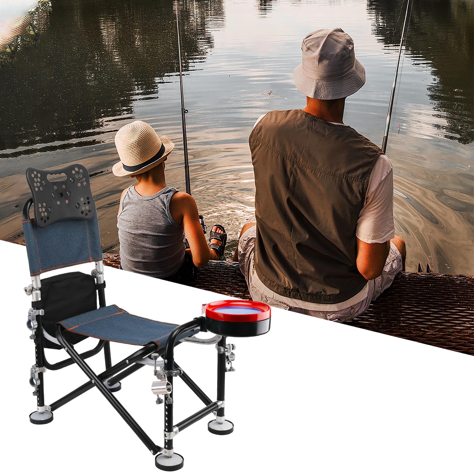 Amazon.com: Fishing Chair, 13 Gear Rise Fall 21cm Adjustment Amazon.com: Fishing Chair, 13 Gear Rise Fall 21cm Adjustment