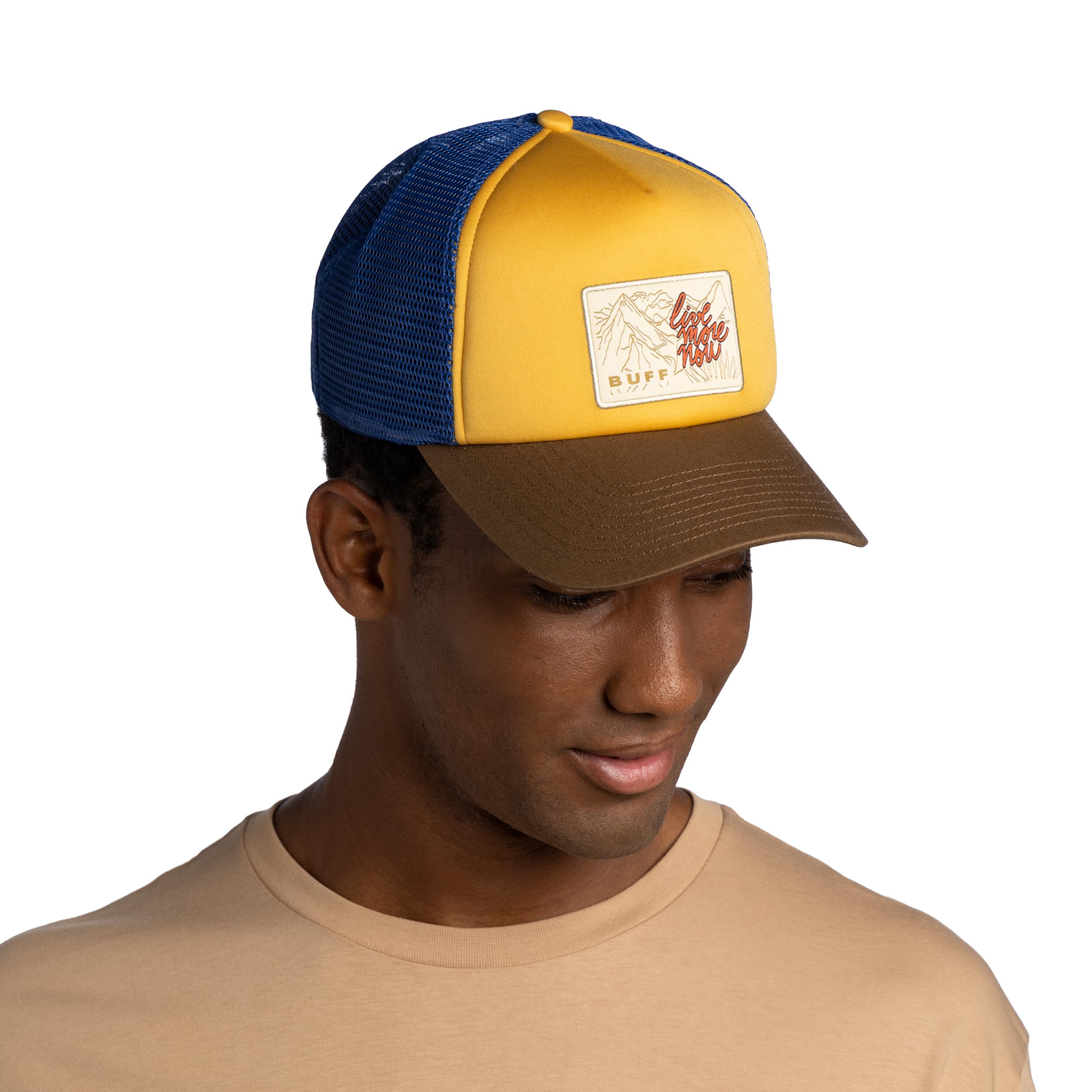 BUFF Daszkiem Trucker Regulowana, Wygodna, Oddychająca, Jakość, Nowoczesna, na Świeżym Powietrzu L/Xl Wielobarwny