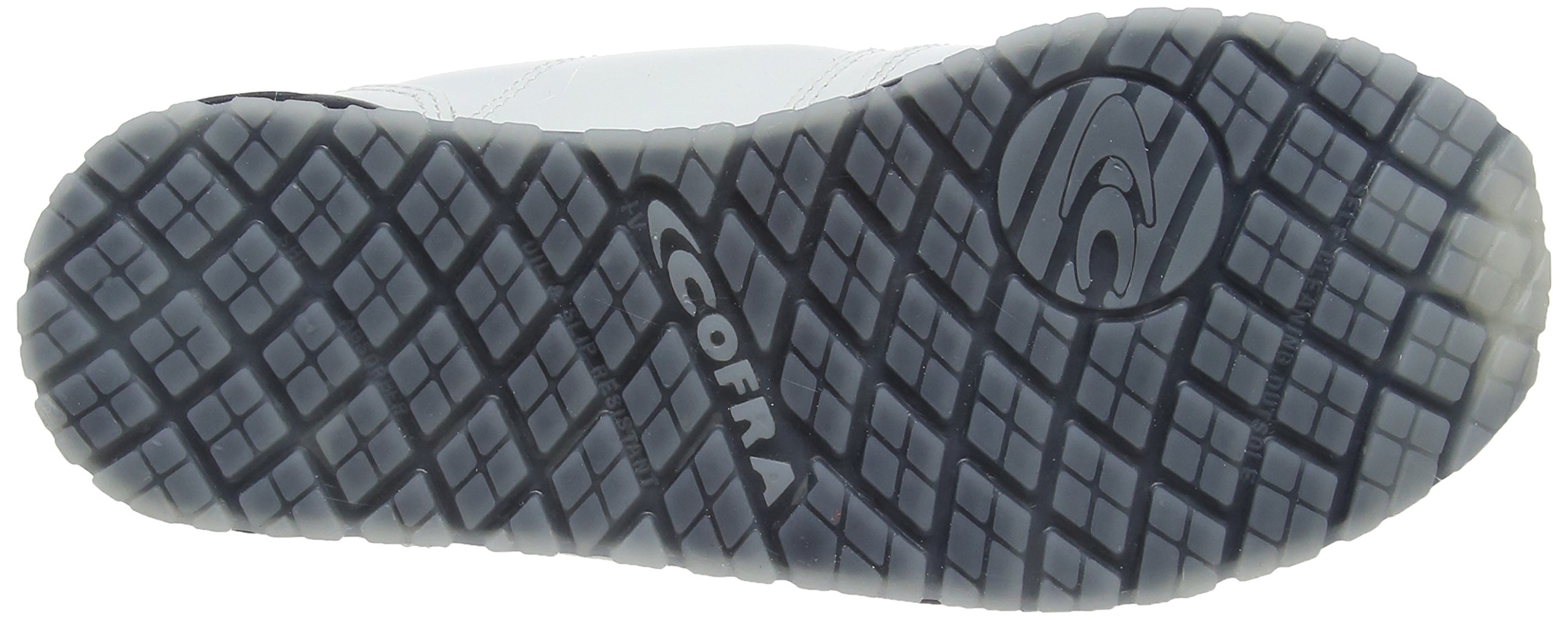 Cofra, Scarpe di Sicurezza da ginnastica Nuvolari S3 SRC, taglia 44, in pelle bianca