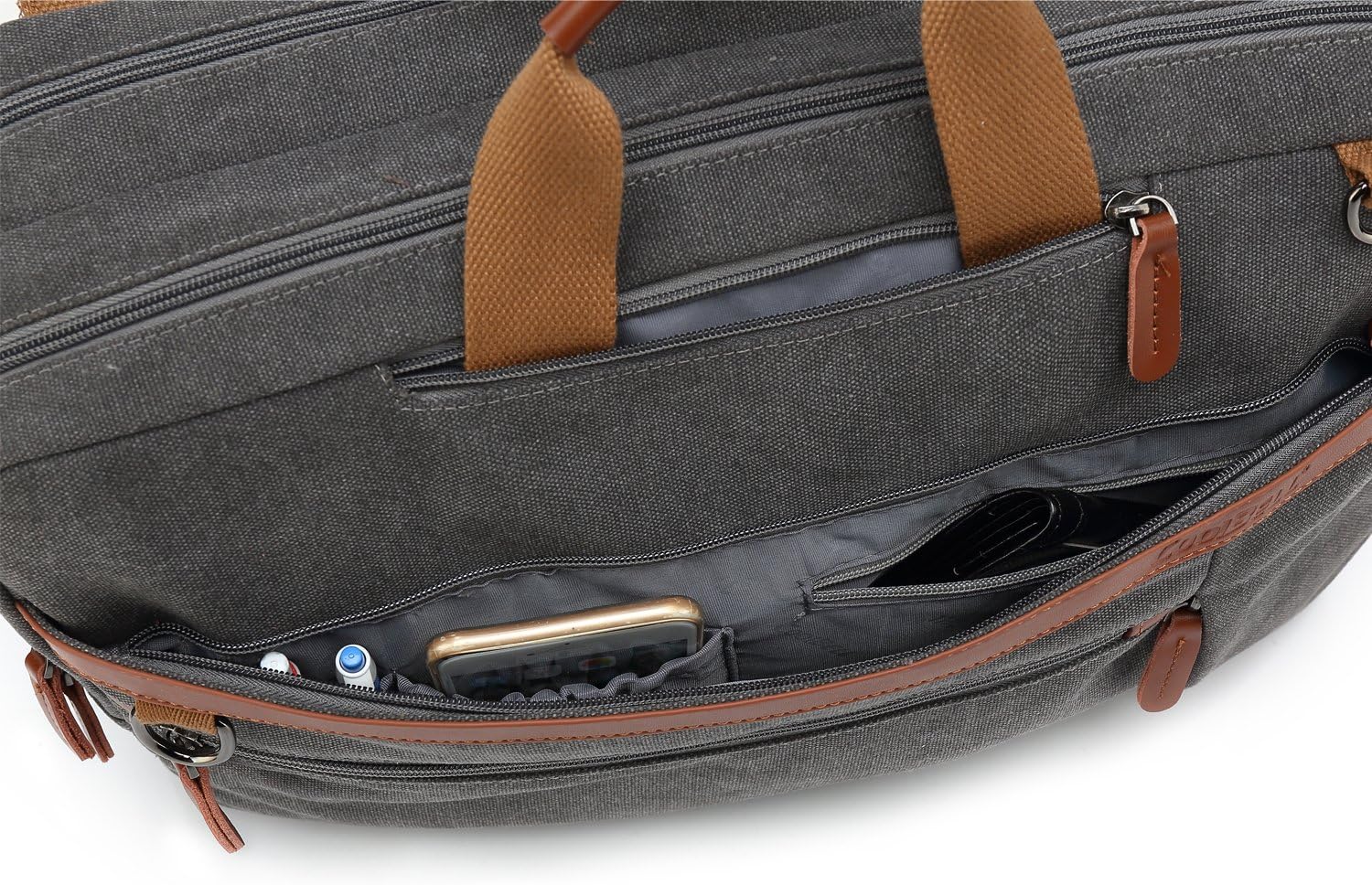 Cheapest 🛒 CoolBELL Convertible Backpack Shoulder Bag Messenger Bag Laptop Case Business Briefcase Leisure Handbag Multi-Functional Travel Rucksack Fits 17.3 Inch Laptop for Men/Women (Canvas Dark Grey) Up To 40% OFF CoolBELL Convertible Backpack Shoulder Bag Messenger Bag Laptop Case Business Briefcase Leisure Handbag Multi-Functional Travel Rucksack Fits 17.3 Inch Laptop for Men/Women (Canvas Dark Grey)