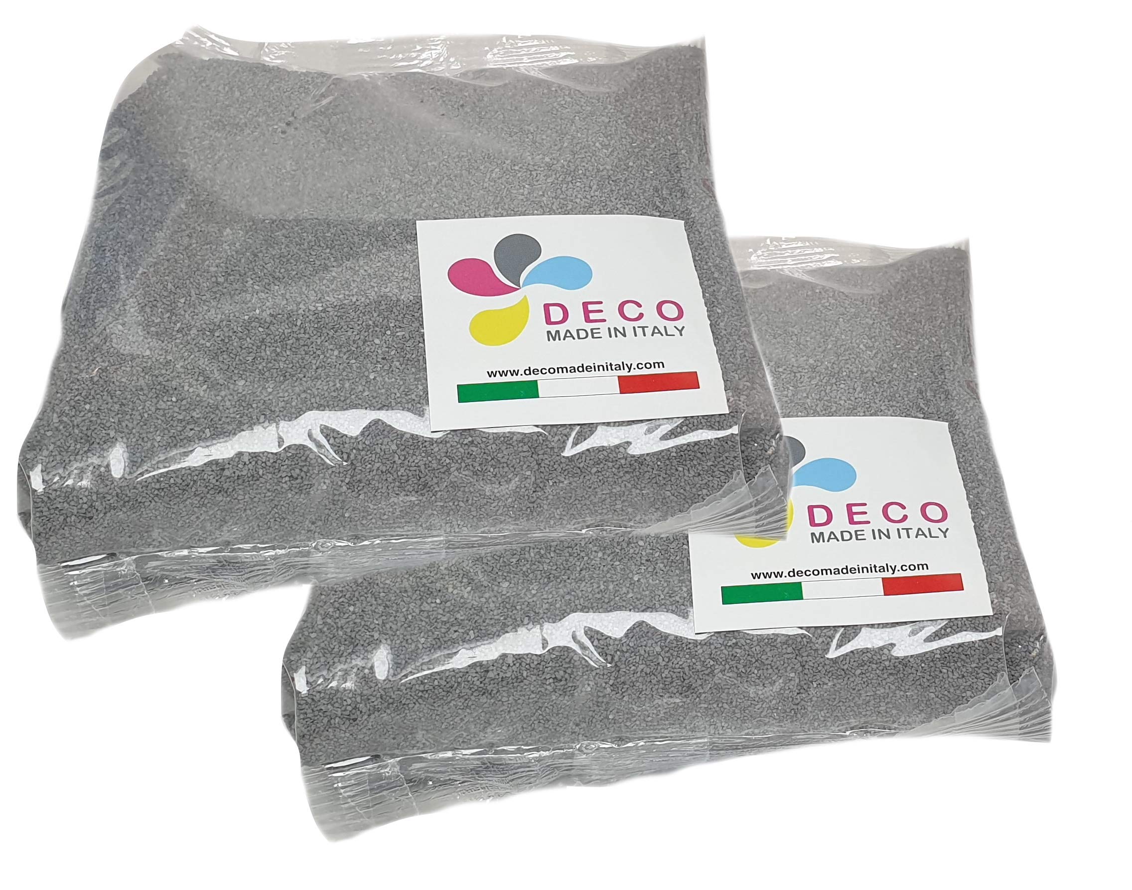 Arena de Colores para Decoraciones. 0,3/0,7 mm. Paquete de 2 kg. (Negro) — view 15