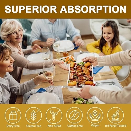 Miniatura 5 de CoQ10 de alta potencia de 200 mg por cápsula - para la salud del corazón + resistenciaapoyo energético + función cerebral - Vegano, sin gluten, 120