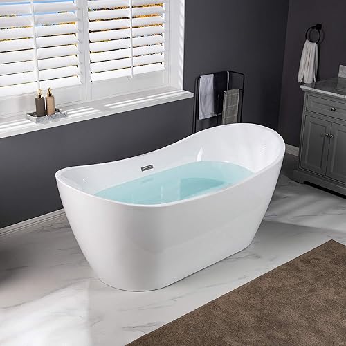 Miniatura 13 de WOODBRIDGE BTA1515-B/N-Drain &O + Pillow BAÑERA, con secado de níquel cepillado