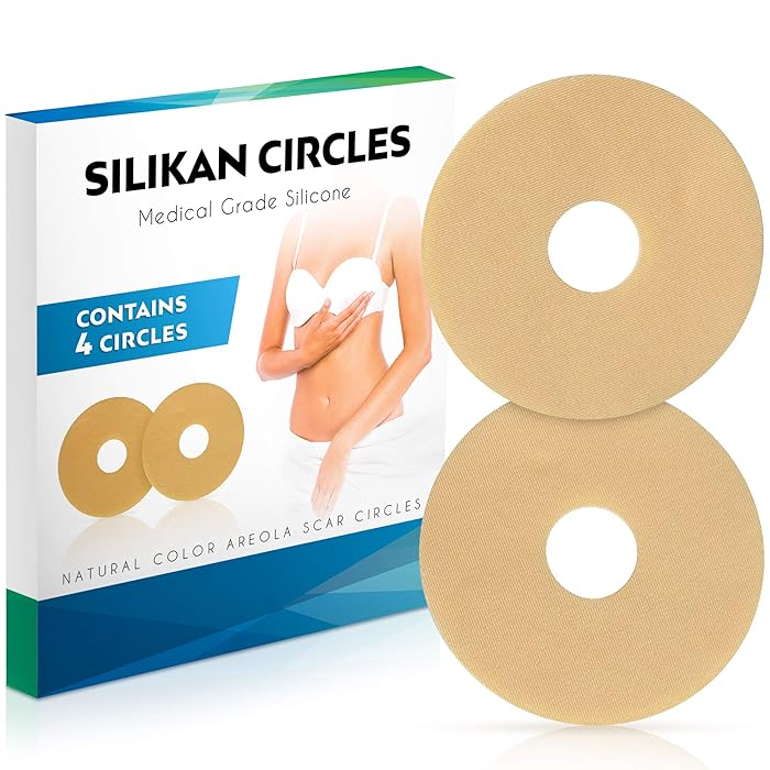 Buy Areola Scar Gel Circles Set 4 Pack MedicalGrade, Reusable