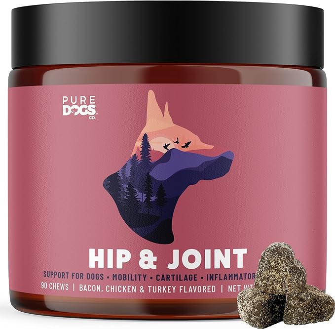 Pure Dogs Hip & Joint Supplement for Large Breed & Small