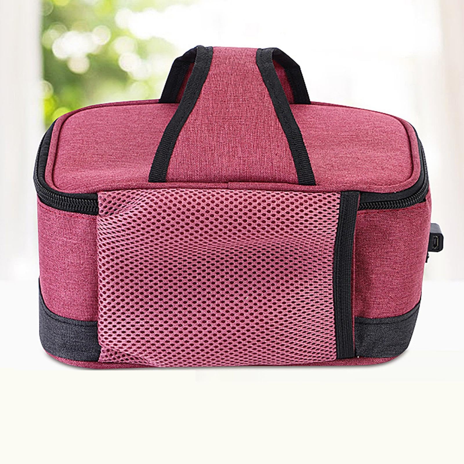 Food Warmer Heater Portable USB Electric Heating Bag for Cooking Travel Picnic red | Home & Garden | Kitchen, Dining & Bar | Kitchen Storage & Organization | Lunch Containers-image-29