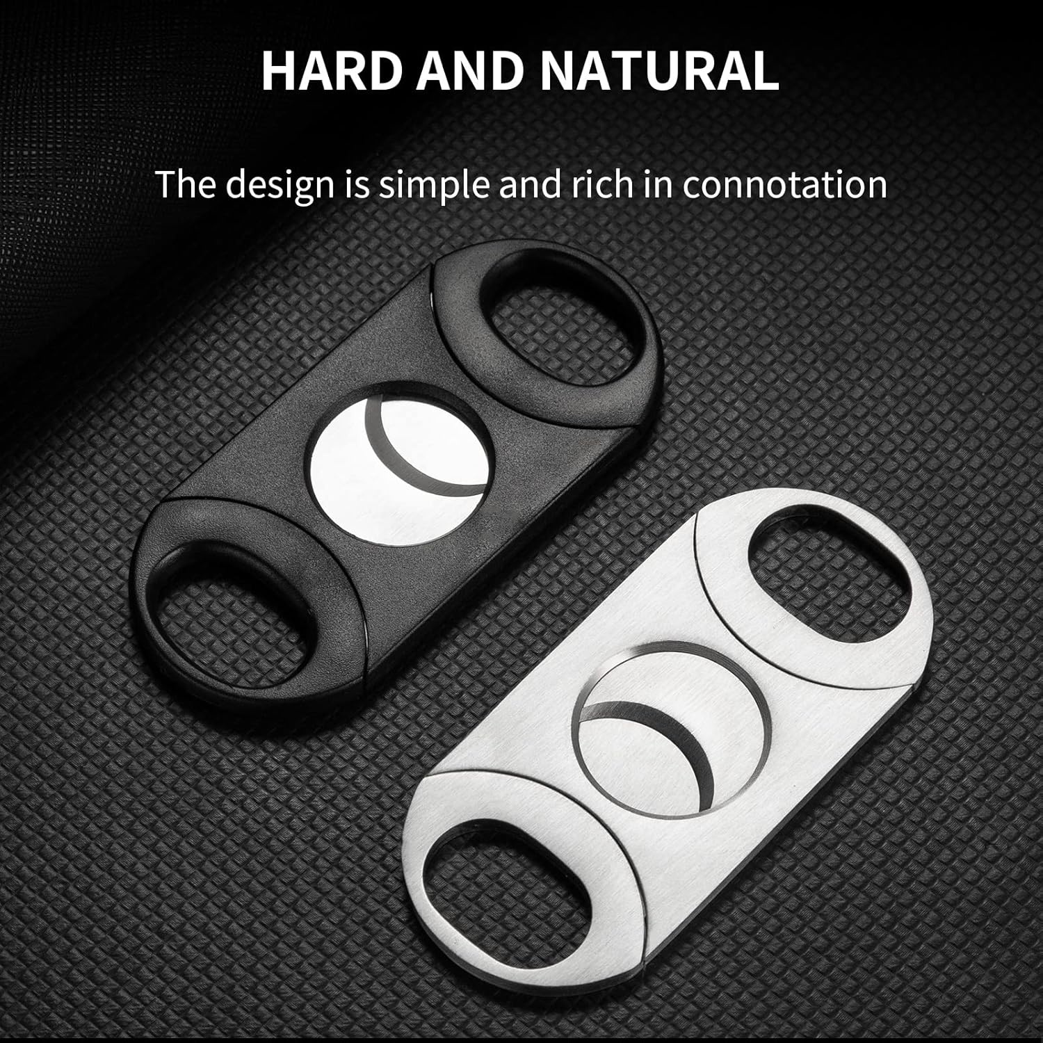 Cigar Cutter Guillotine Portable Metal Thickness Slicer Clipper Scissors Smoking Tool Stainless Steel Accessories(A)