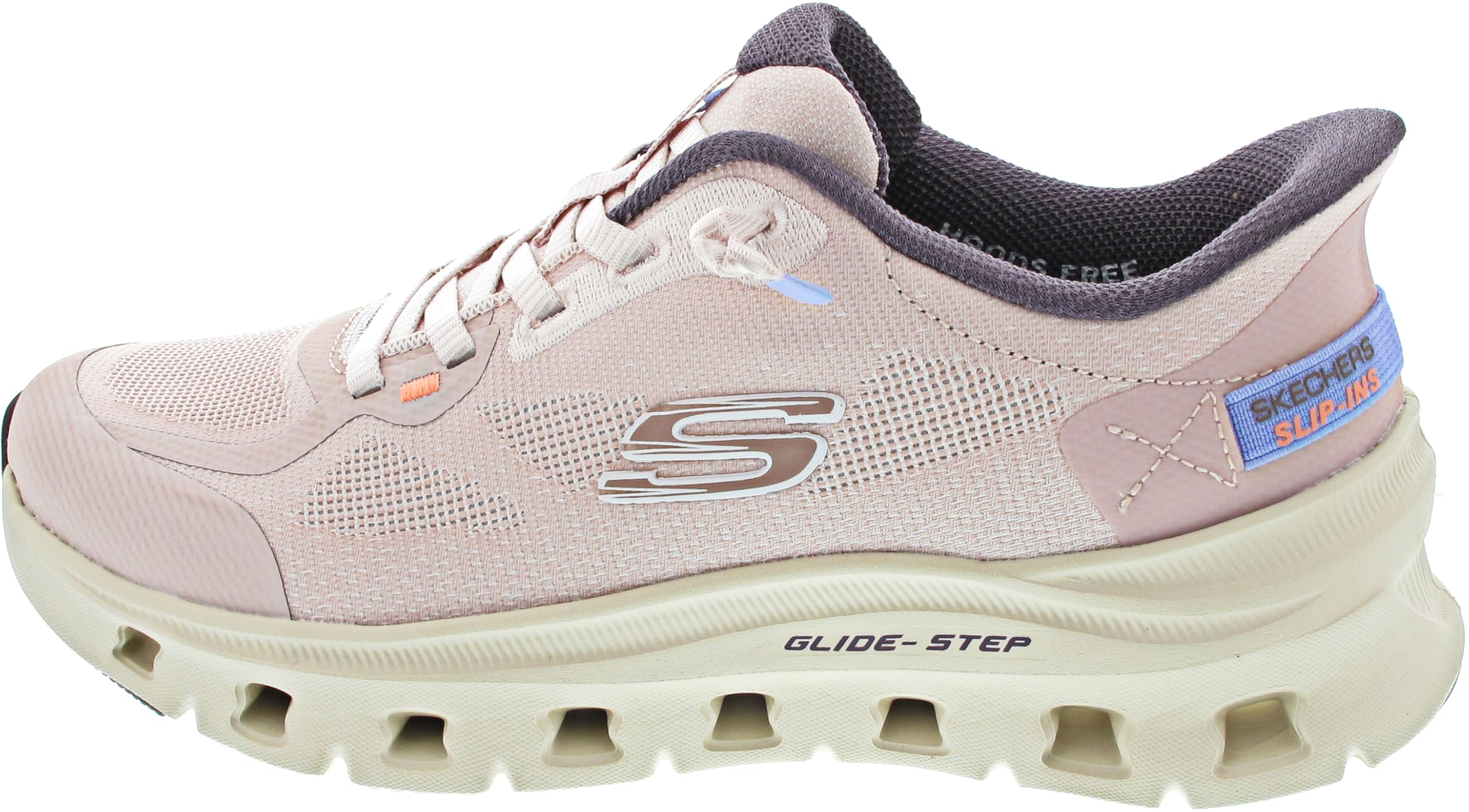 Skechers Women's Glide-Step Pro Pure Motion Sneaker, Rose Mesh/Pink Trim, 4.5 UK