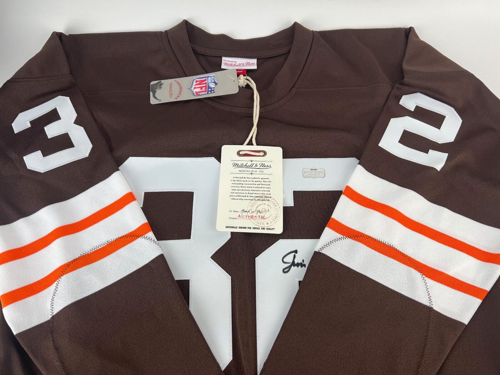 Amazon.com: Jim Brown Signed HOF 71 Authentic Mitchell Ness 1964 Amazon.com: Jim Brown Signed HOF 71 Authentic Mitchell Ness 1964
