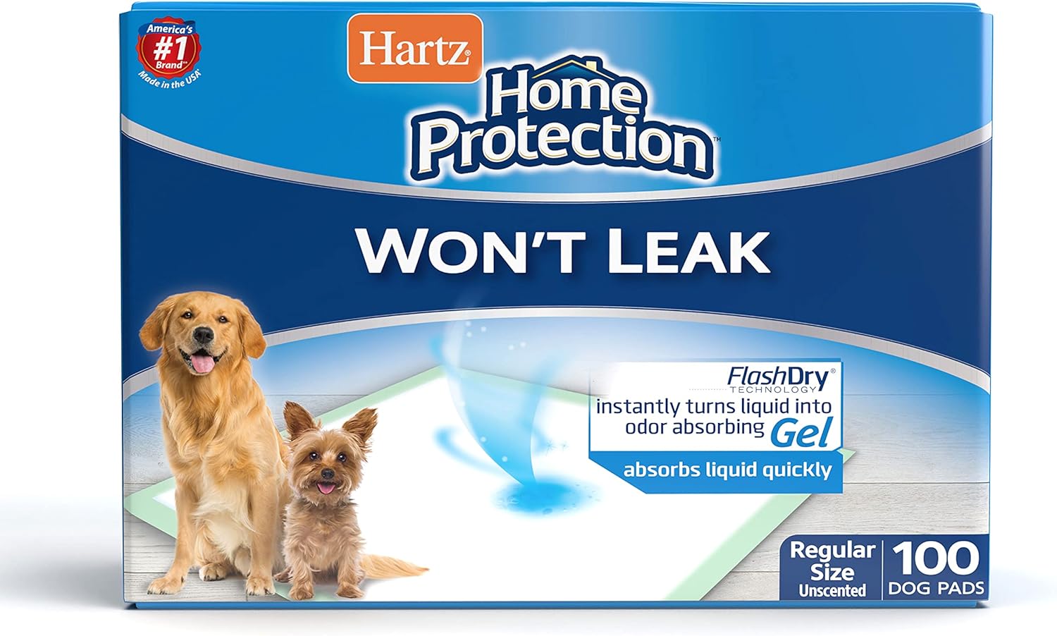 Hartz 14938 Home Protection Puppy Pads 100Count Amazon.ca Pet Supplies