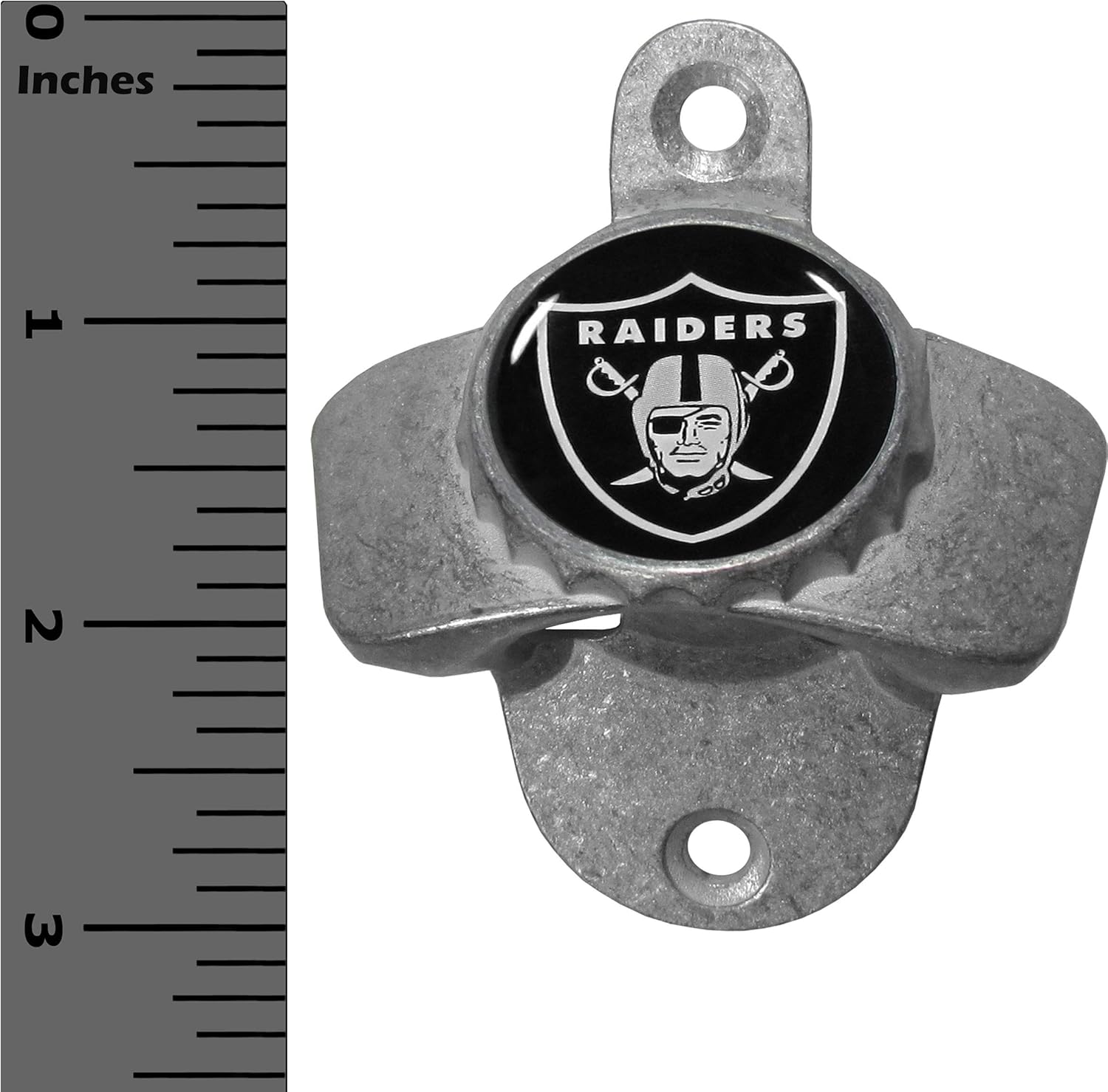 Siskiyou Sports NFL Oakland Raiders Wall Bottle Opener, Black, One Size (FWBO125)