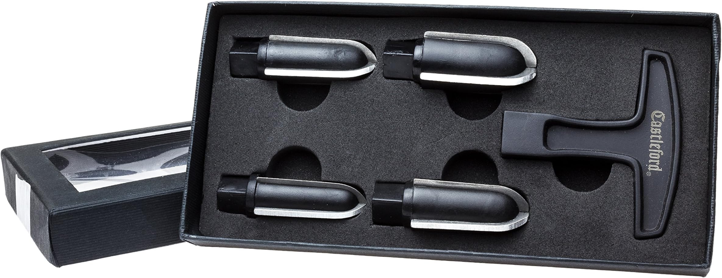 Castleford T-Handle 4-Size Pipe Reamer Set