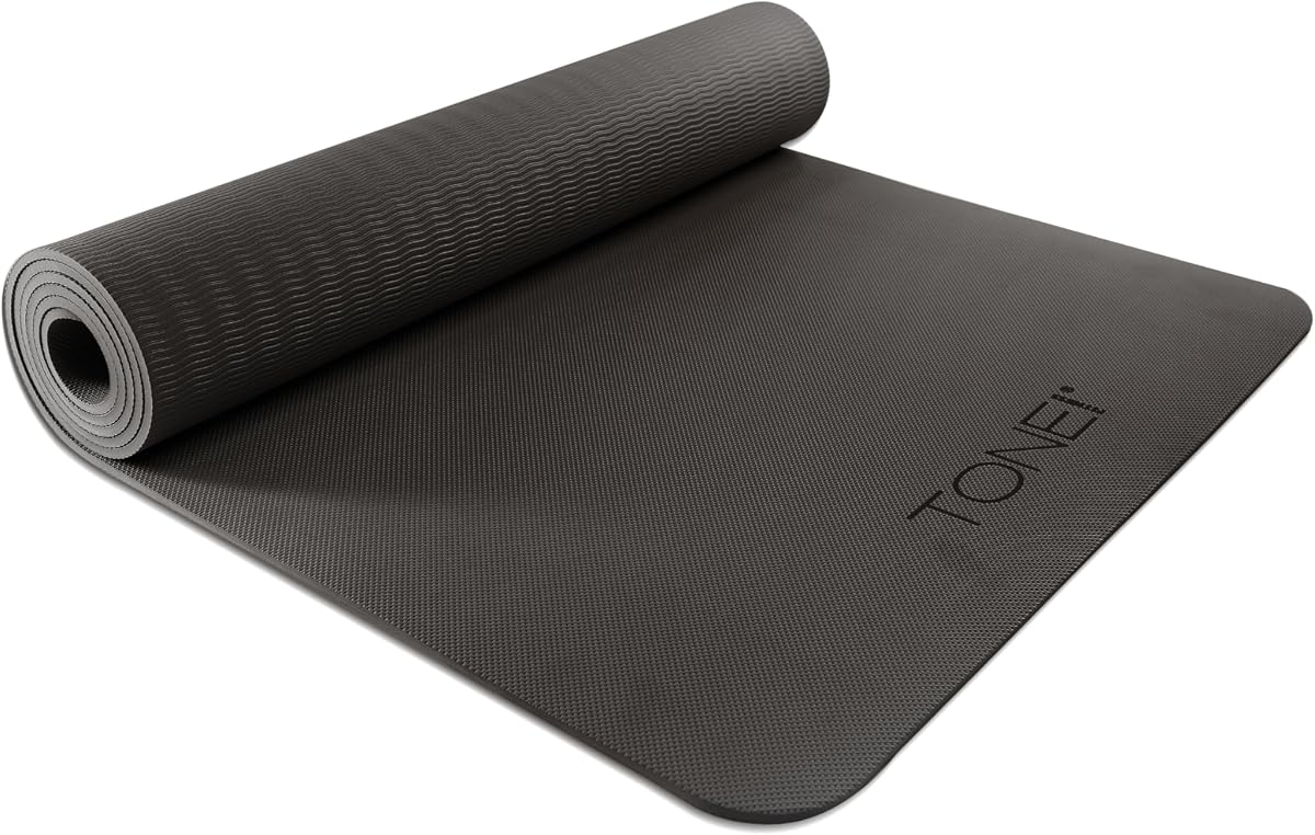 Yoga Mat 1/4" Thick Non Slip Exercise & Pilates Mat for Home Workouts with Carrying Strap | Multiple Options