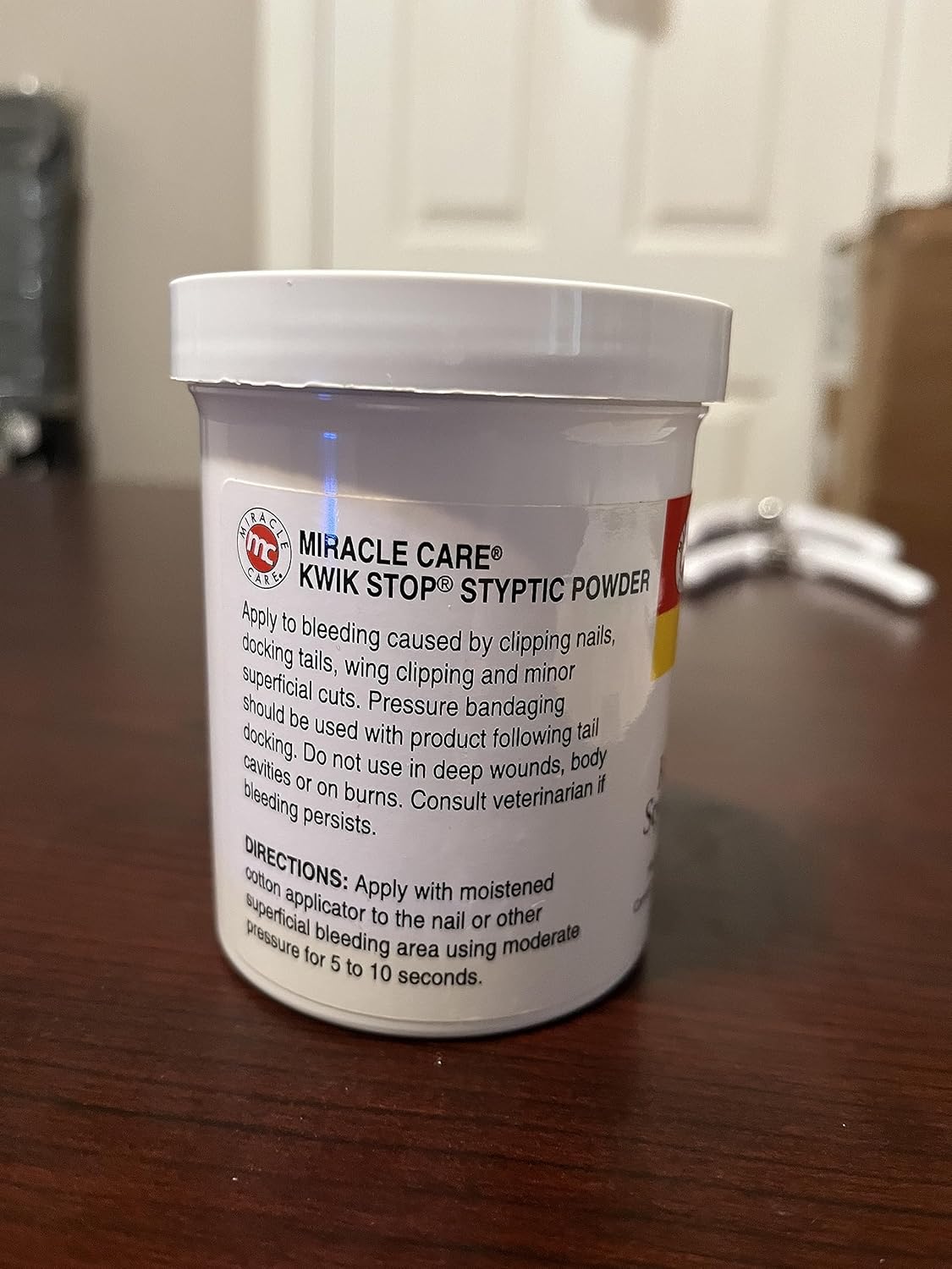 GIMBORN Kwik Stop Styptic Powder Dog Cat & Bird Nail Care (Kwik Stop Powder - 6 oz)