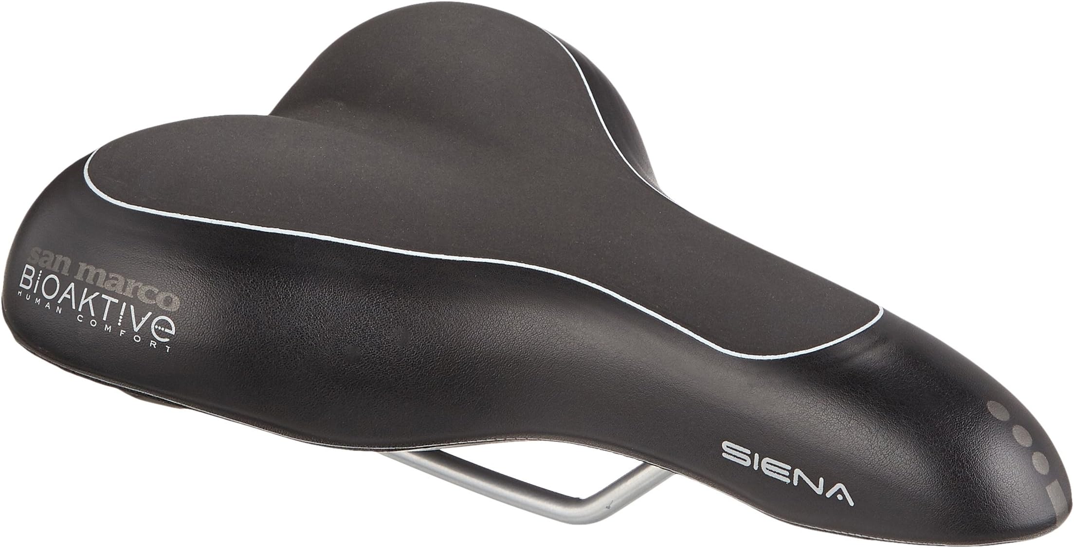 San Marco BIOAKTIVE SIENA city bike saddle Ladies elegance, Glamour black