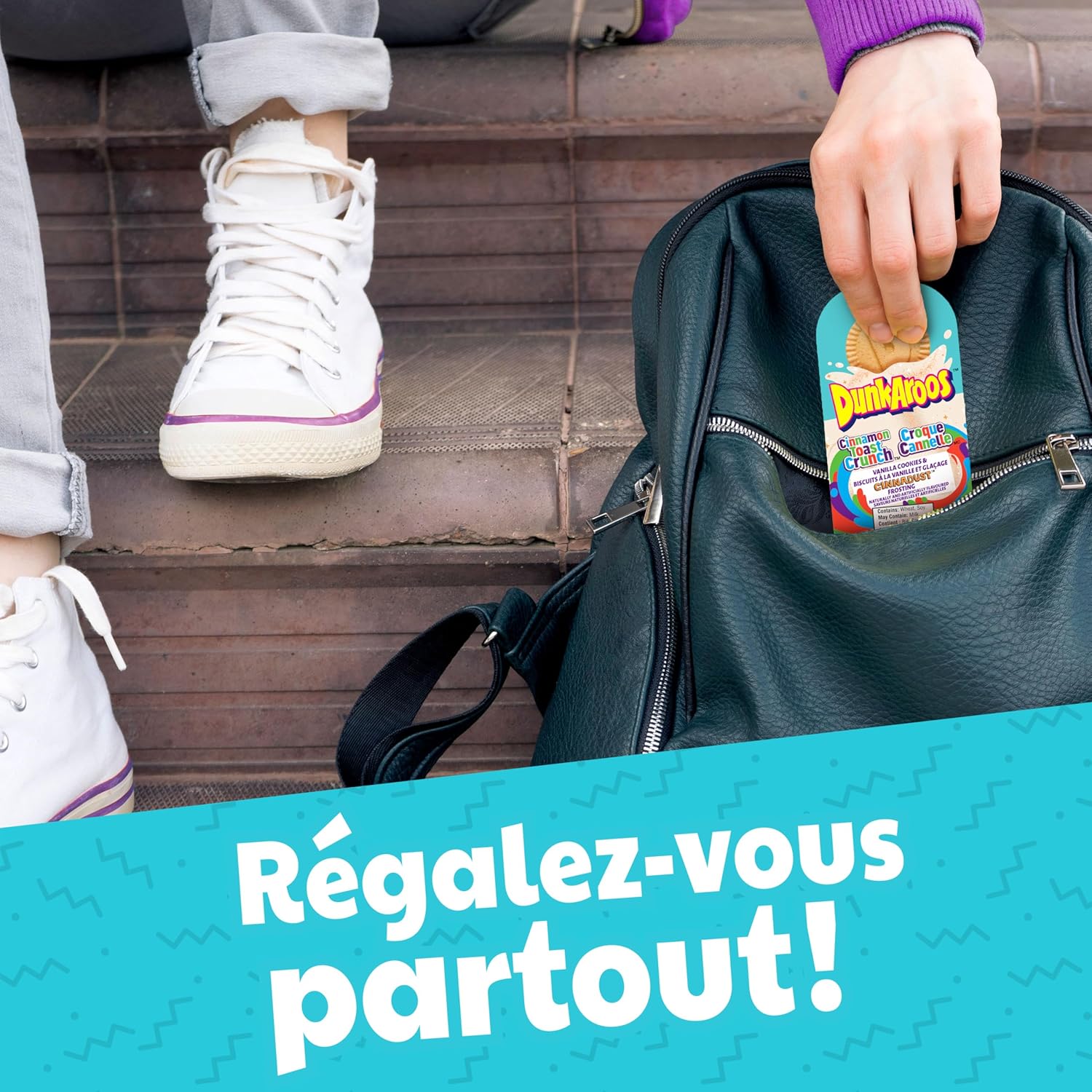 Cinnamon Toast Crunch DunkAroos Vanilla Cookies and Cinnadust Frosting, Package of 6 Trays of DunkAroos - Image 7