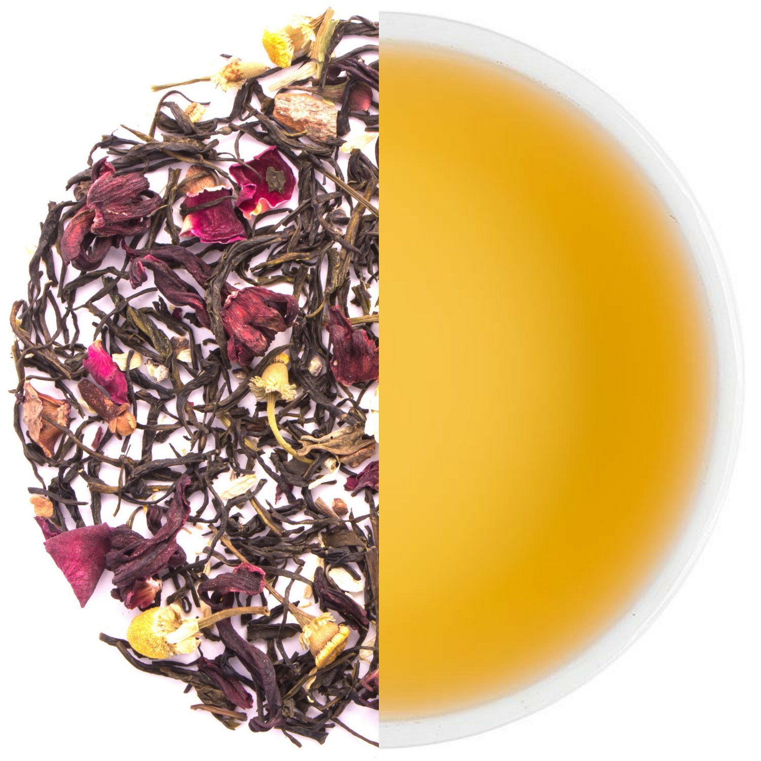 Green Tea Potpourri 500 GMS Makes 250 Cups, A Mixture of Healthy Ingredients to Make You Better. Enjoy a SPA in Every Cup of Tea Your Drink.