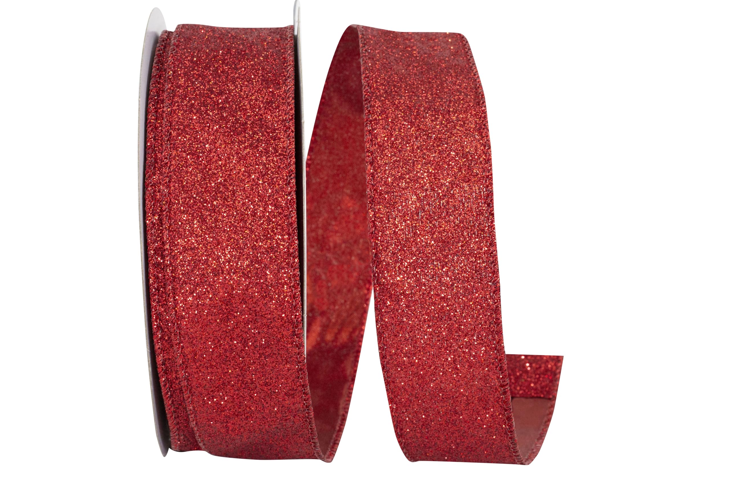 Reliant - Cinta de cinta, color rojo, 1-1/2 pulgadas x 25 yardas