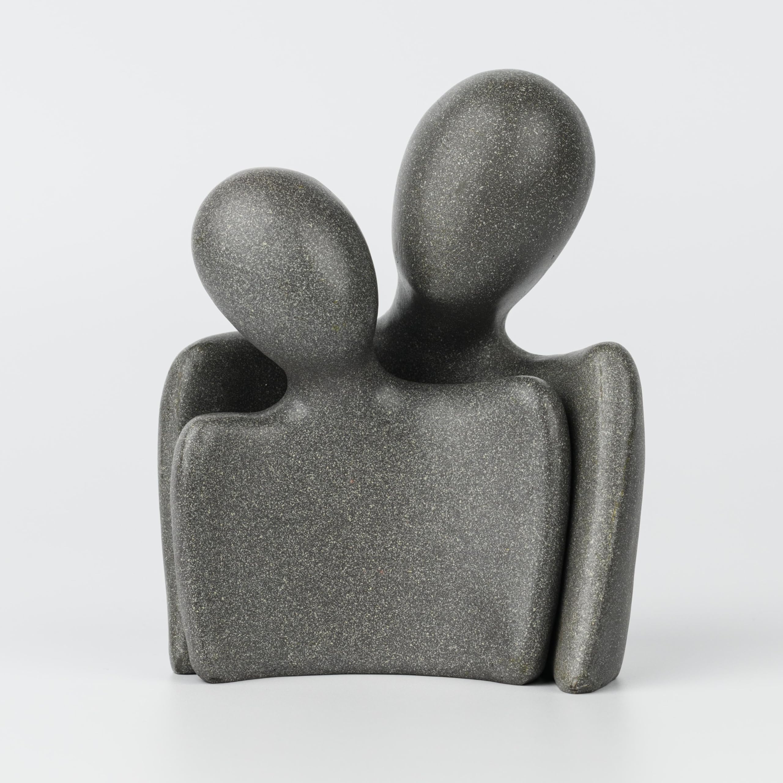 BallarArt CO Anniversary Wedding Gifts for Couple, Abstract Love Statue Home Decor Products, Couple Statue Sculpture, Interior Decor Ideas Gifts, Small Decoration Item for Living Room - 1