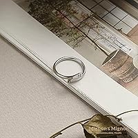 Vista 6 de Personalized Wrap Ring Custom Initials Ring Engraved Ring Double Ring Stackable Rings Name Date Customize Valentines Day Gifts Cyber Monday Jewelry