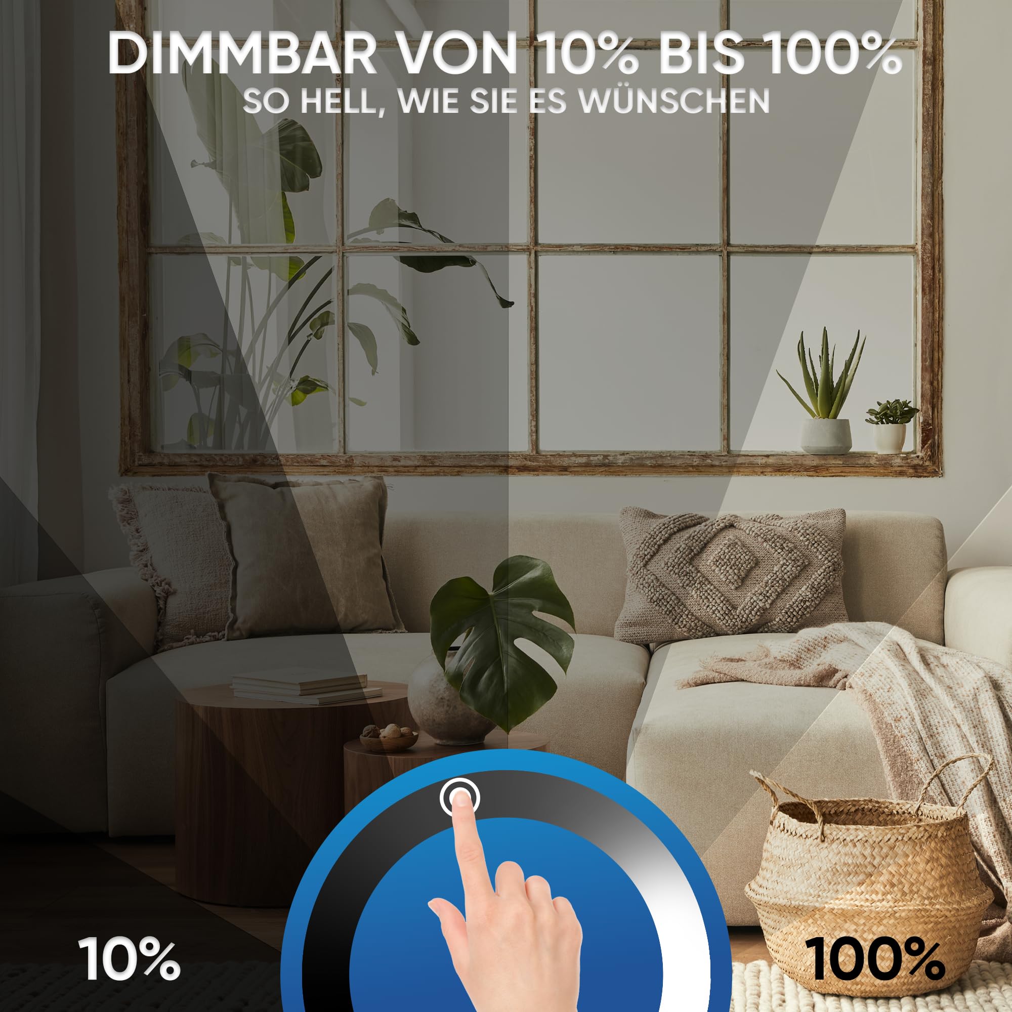 LECOM LED Panel 120x30 Dimmbar 3000-6000K CRI90 Fernbedienung Aufbaurahmen | LED Deckenleuchte Aufputz. Natürliche Farben dank CRI90 für Verkaufsräume, Bibliotheken, Schulungsräume, Besprechungsräume.