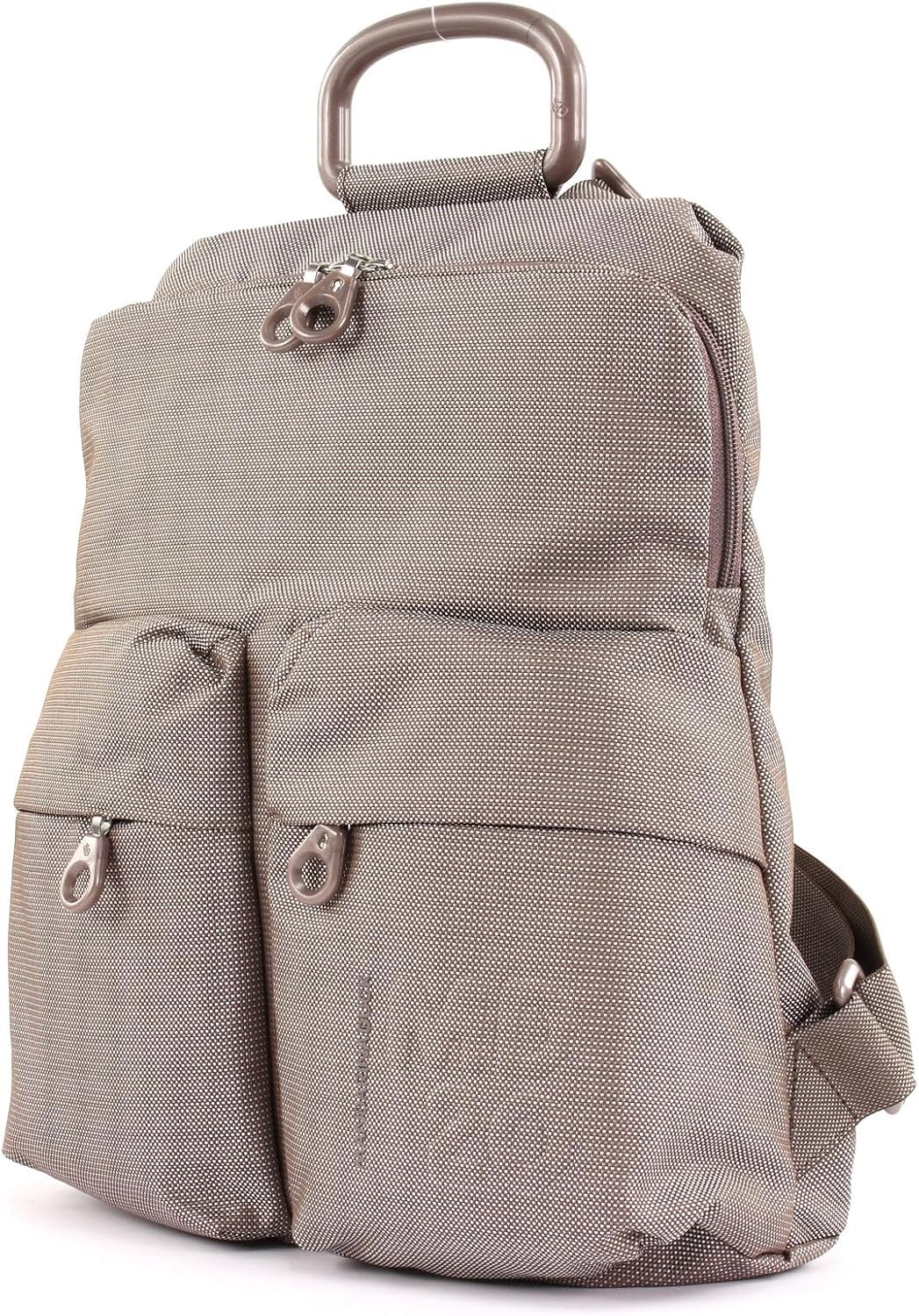 Mandarina Duck Women's Md20 Backpack, (Beige/Taupe), 10x21x28.5 cm (B x H x T)