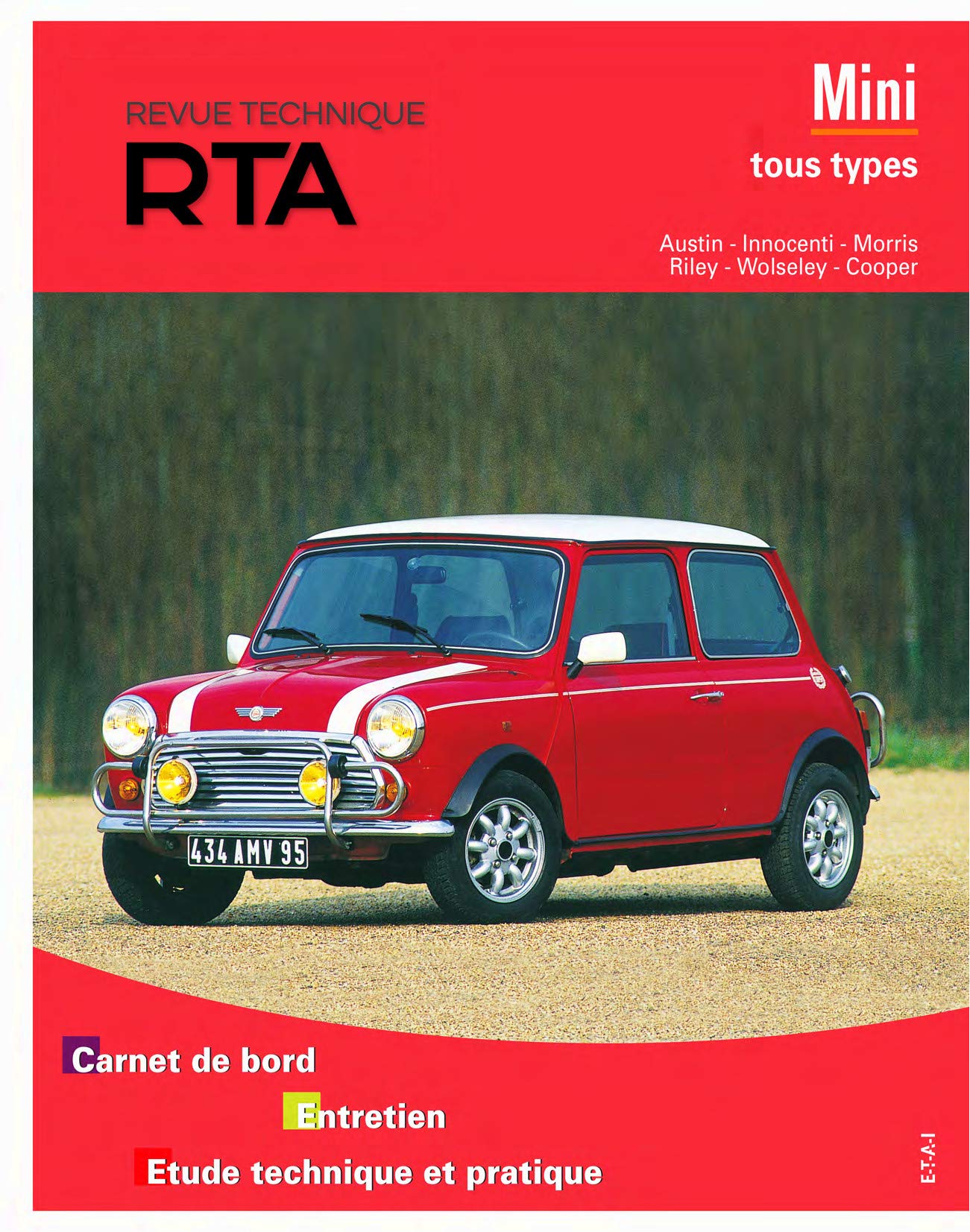 E.T.A.I - Revue Technique Automobile 343.5 - AUSTIN MINI - 1979 à 1996