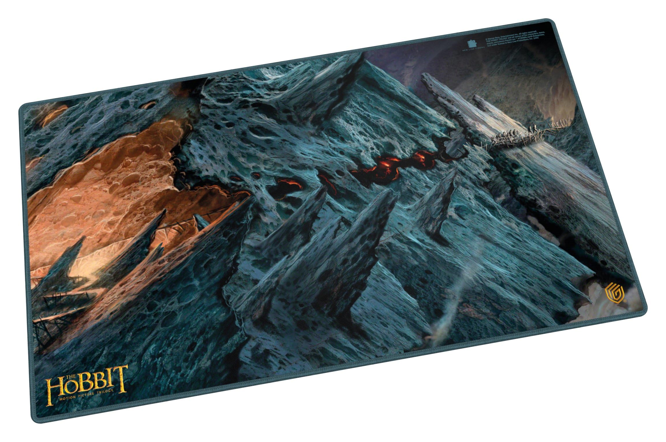 Playmat - The Hobbit - Goblin Town, exact product listing photograph